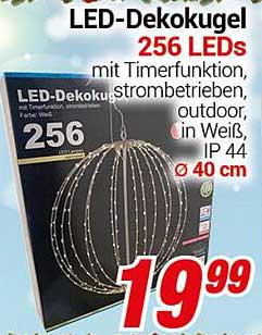 LED-Dekokugel 256 LEDs