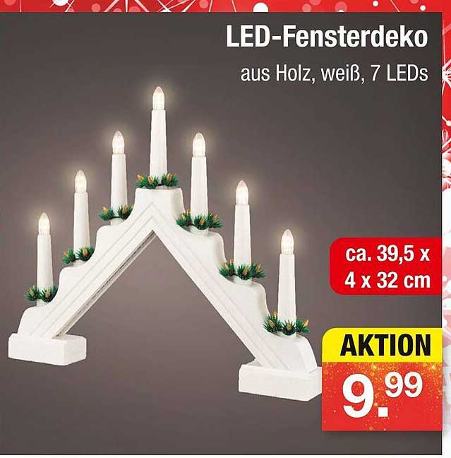 LED-Fensterdeko