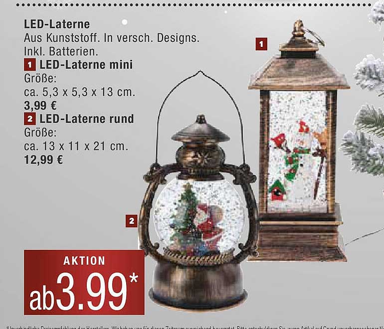 LED-Laterne mini