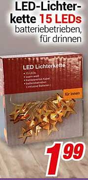 LED-Lichterkette 15 LEDs