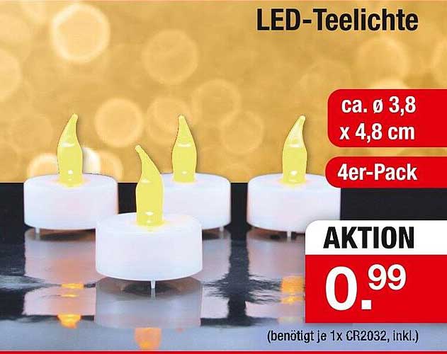 LED-Teelichte