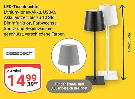 LED-Tischleuchte