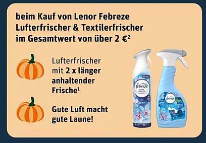 Lenor Febreze Luftfrischer & Textilerfrischer