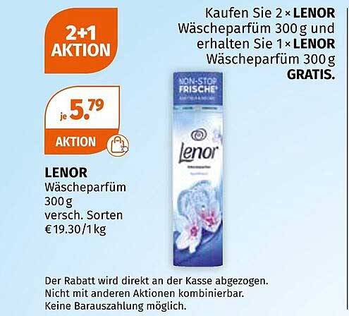 LENOR Wäsch parfum 300 g