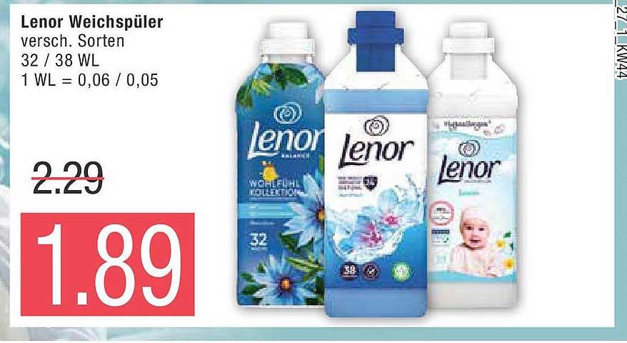 Lenor Weichspüler