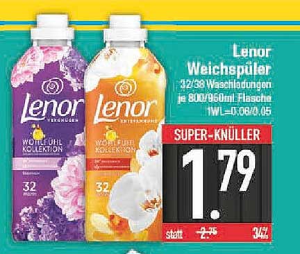 Lenor Weichspüler