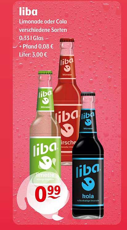 liba Limonade oder Cola