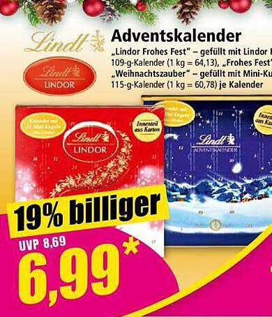 Lindt Adventskalender