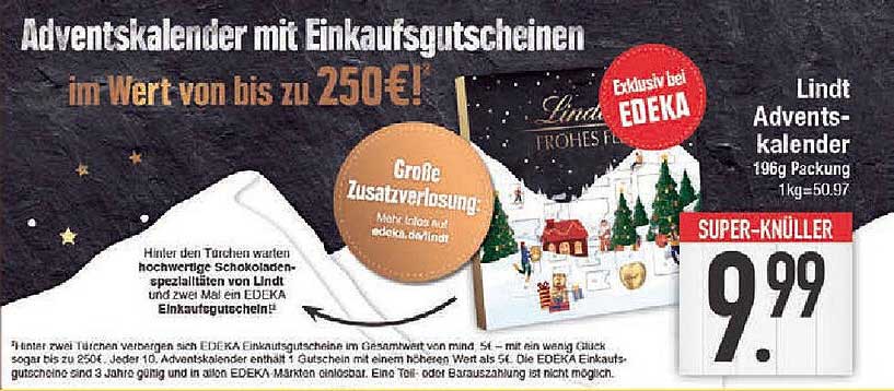 Lindt Adventskalender