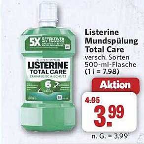 Listerine Mundspülung Total Care