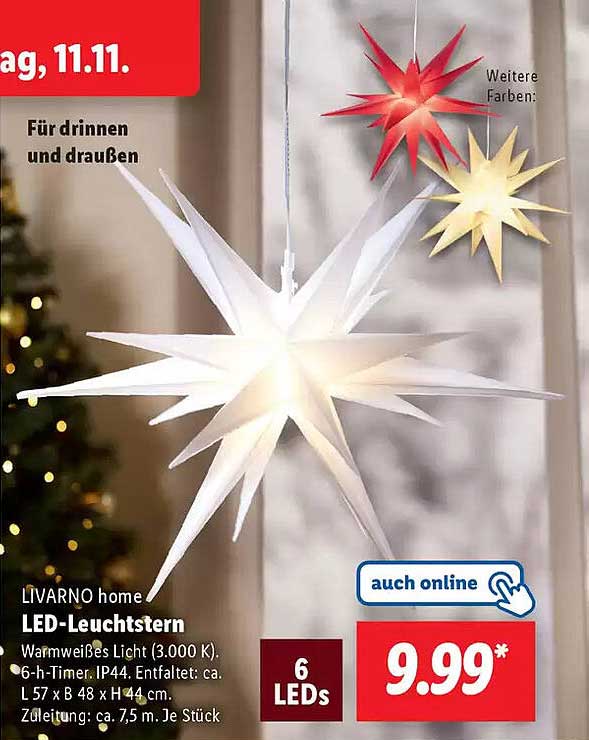 LIVARNO home LED-Leuchtstern