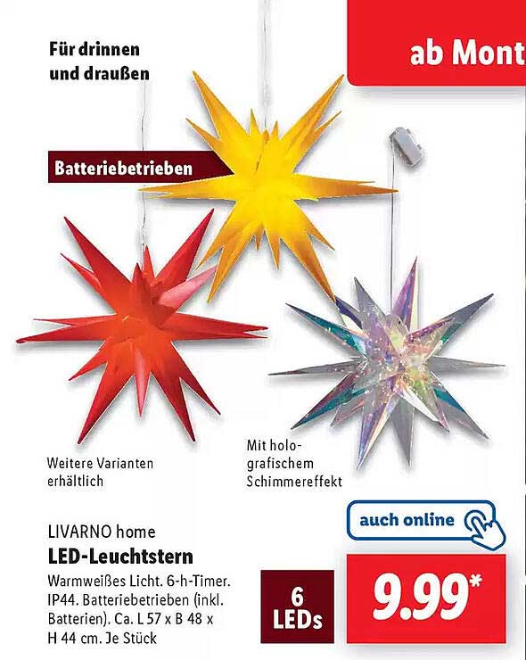 LIVARNO home LED-Leuchtstern