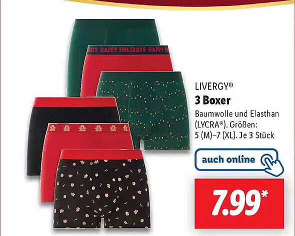 LIVERGY® 3 Boxer