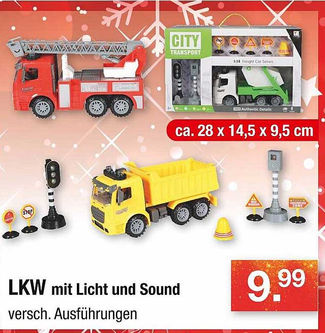 LKW mit Licht und Sound