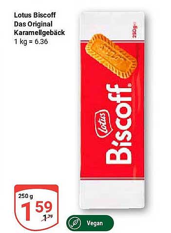 Lotus Biscoff Das Original Karamellgebäck