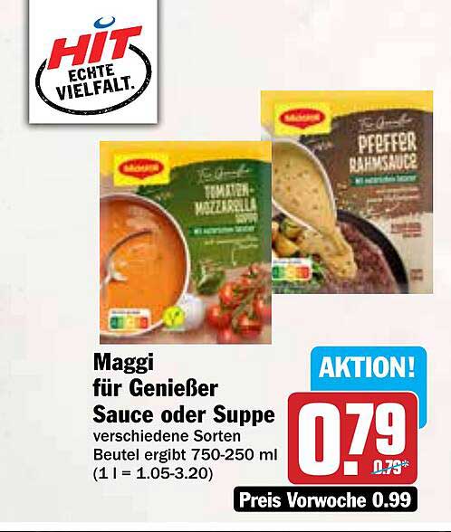 Maggi für Genießer Sauce oder Suppe