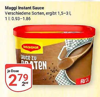 Maggi Instant Sauce