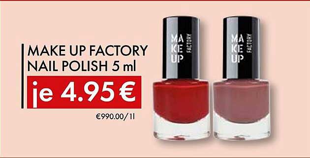 MAKE UP FACTORY NAIL POLISH