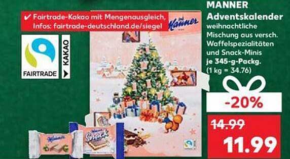 MANNER Adventskalender