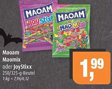 Maoam Maomix oder JoyStixx