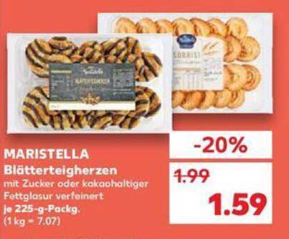 MARISTELLA Blätterteigherzen