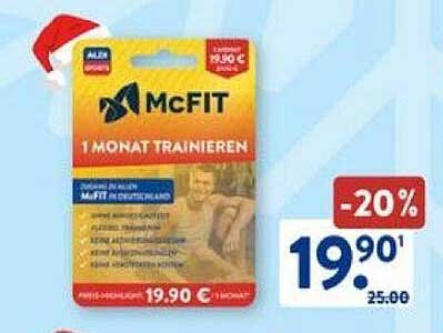 McFIT 1 MONAT TRAINIEREN