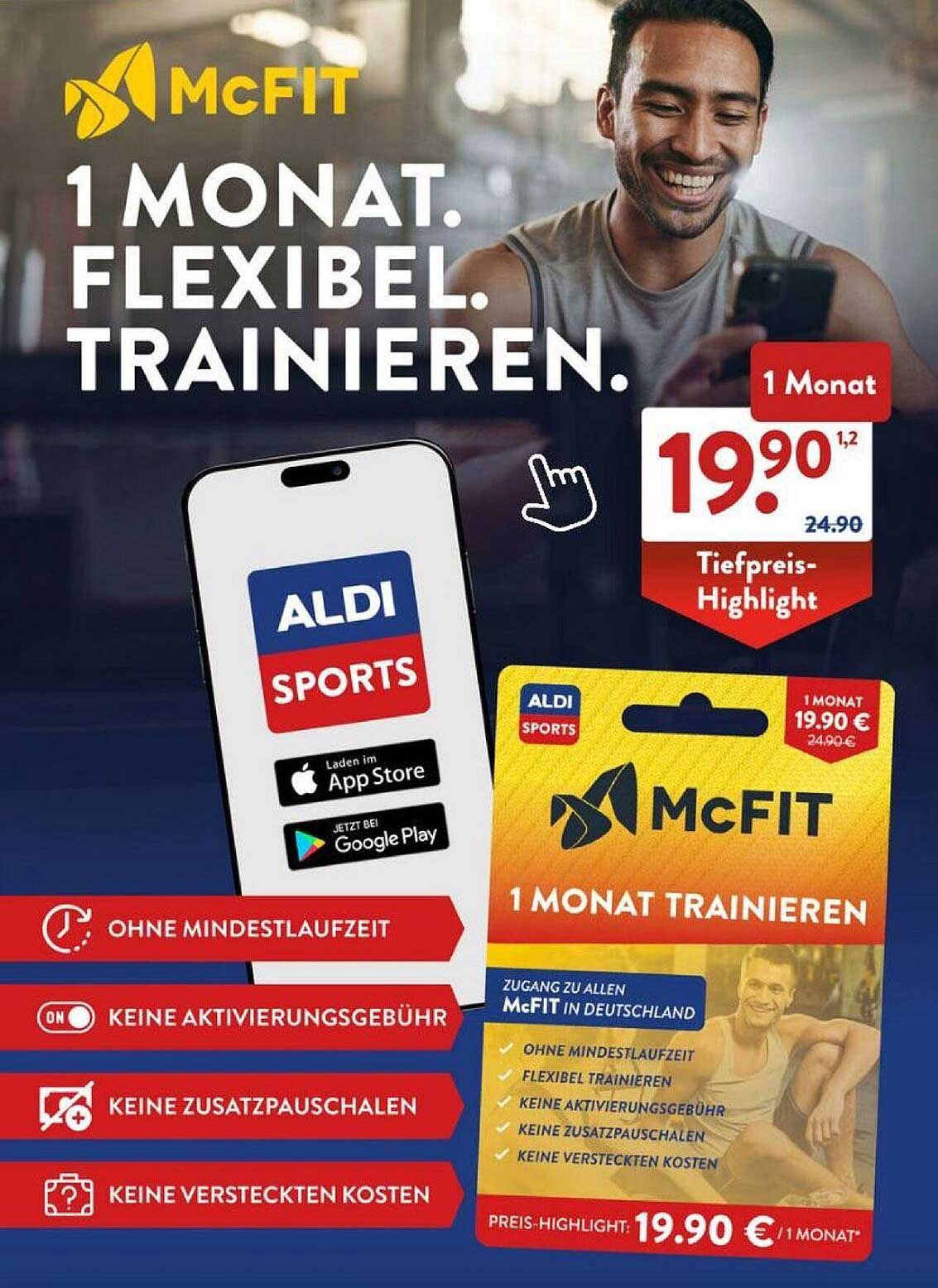 McFIT 1 MONAT TRAINIEREN