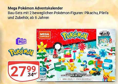 Mega Pokémon Adventskalender