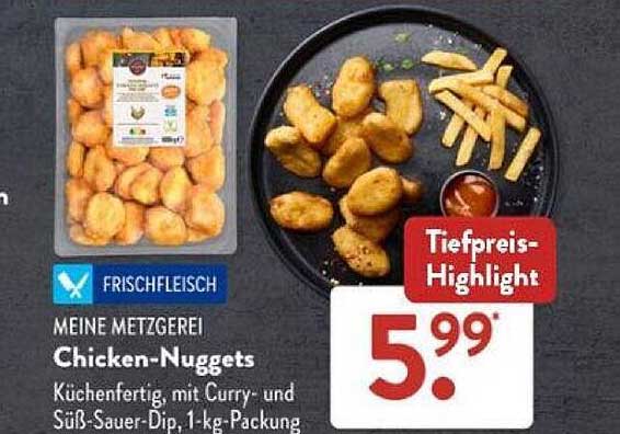 Meine Metzgerei Chicken-Nuggets