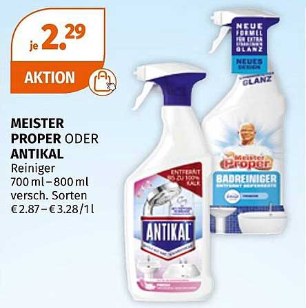 MEISTER PROPER ODER ANTIKAL