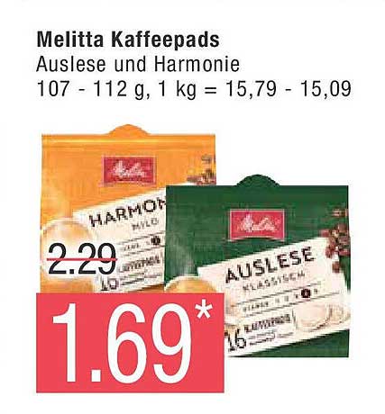 Melitta Kaffeepads