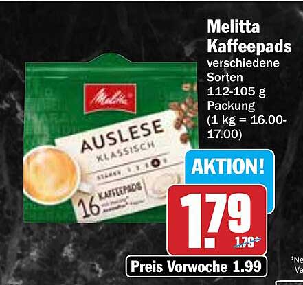 Melitta Kaffeepads