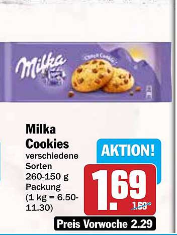 Milka Cookies