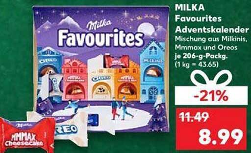 MILKA Favourites Adventskalender