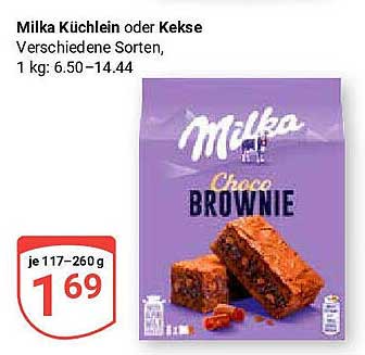 Milka Küchlein oder Kekse