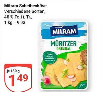 Milram Scheibenkäse