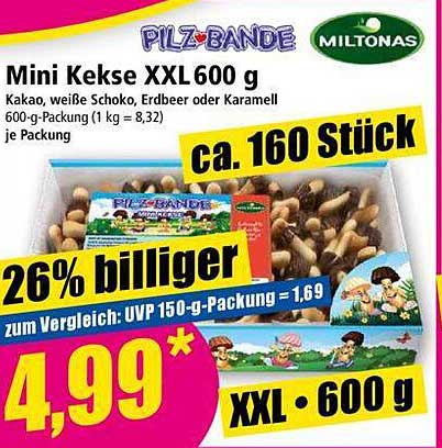 Mini Kekse XXL 600 g