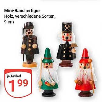 Mini-Räucherfigur