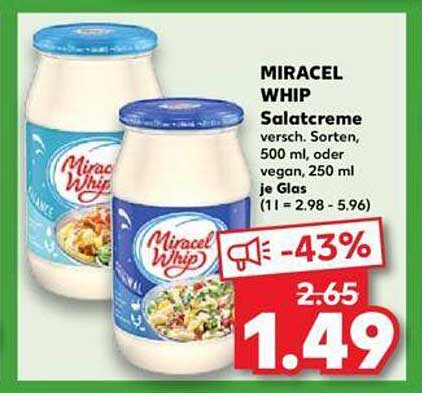 MIRACEL WHIP Salatcreme