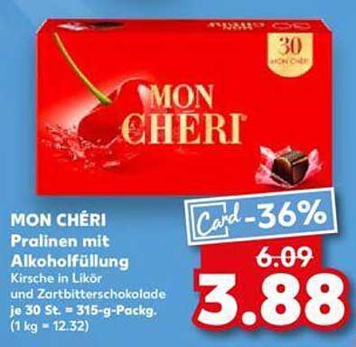 MON CHÉRI Pralinen mit Alkoholfüllung