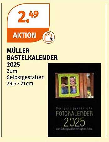 MÜLLER BASTELKALENDER 2025