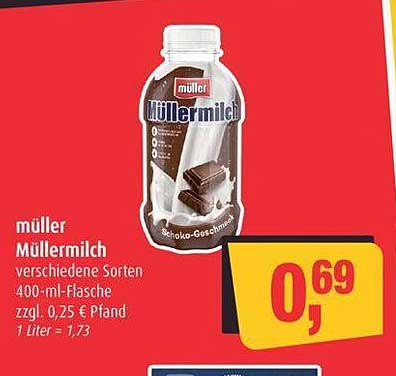 müller Müller Milch Schoko-Geschmack