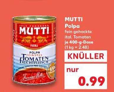 MUTTI Polpa fein gehackte ital. Tomaten