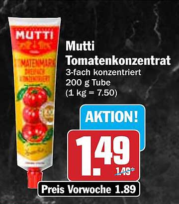 Mutti Tomatenkonzentrat