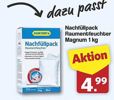 Nachfüllpack Raum entfeuchter Magnum 1 kg