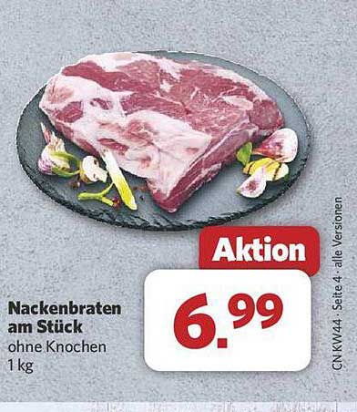 Nackenbraten am Stück