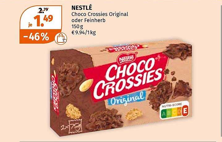 NESTLÉ CHOCO CROSSIES ORIGINAL