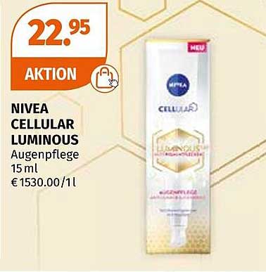 NIVEA CELLULAR LUMINOUS Augenpflege