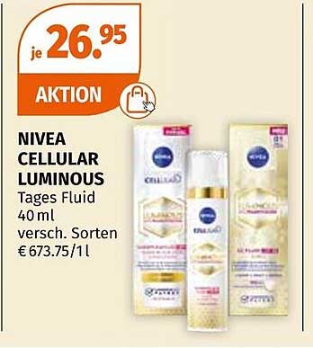 NIVEA CELLULAR LUMINOUS Tages Fluid