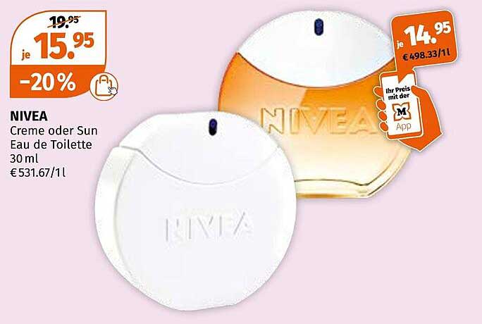 NIVEA Creme oder Sun Eau de Toilette